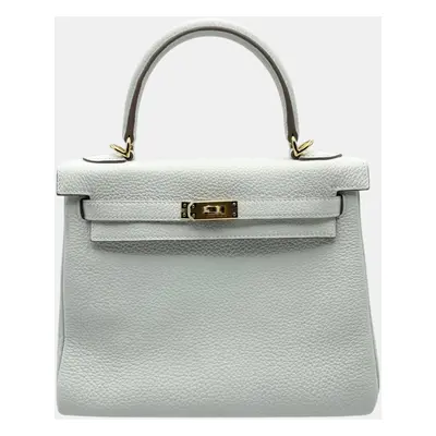 Hermes Mushroom Togo Leather Kelly Bag