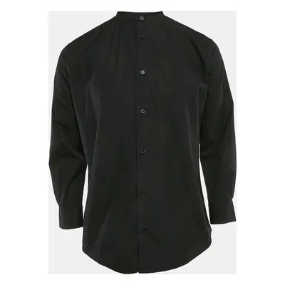 Hermes Black Cotton Button Front Shirt