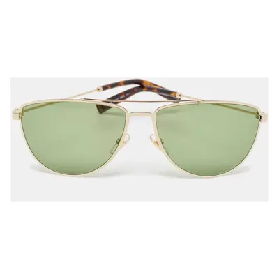 Givenchy Black/Gold GV7157/S Aviator Sunglasses