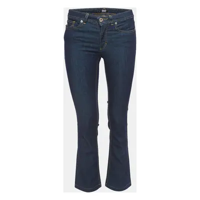 D&G Dark Blue Denim Slimmy Tight Jeans Waist