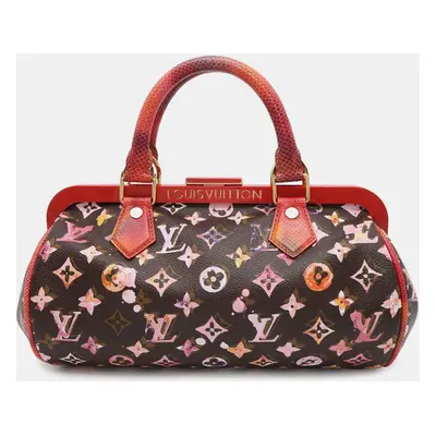 Louis Vuitton Marron Monogram Watercolor Papillon Handbag