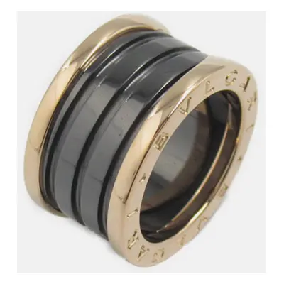 Bvlgari 18K Rose Gold B.Zero1 Band Ring EU