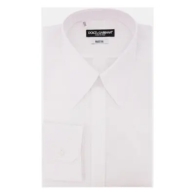 Dolce & Gabbana White Cotton Shirt IT