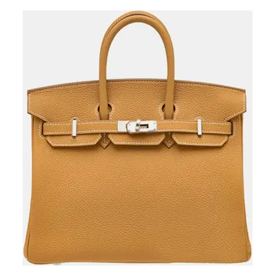 Hermes Natural Sable Togo Leather Birkin Bag