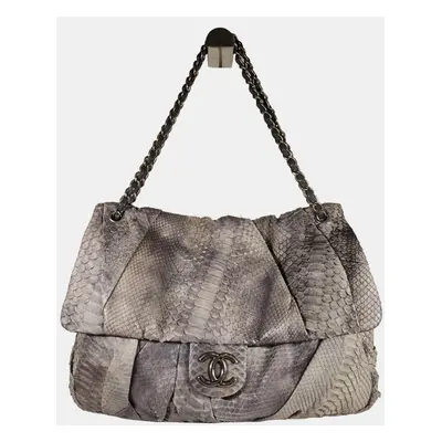 Chanel Python Flap Bag