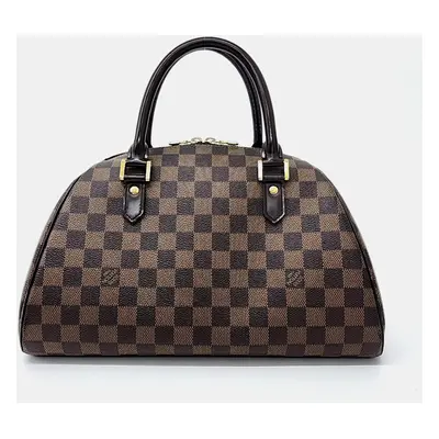 Louis Vuitton Brown Damier Ebene Canvas Rivera Bag