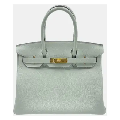 Hermes Greeneve Togo Leather Birkin Bag