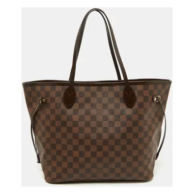 Louis Vuitton Damier Ebene Canvas Neverfull MM Bag