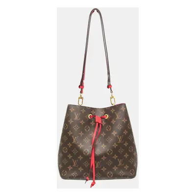 Louis Vuitton Cerise Monogram NeoNoe Shoulder Bag