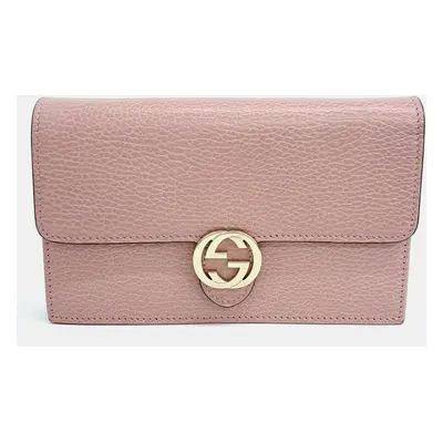 Gucci Interlocking Chain Crossbody Bag