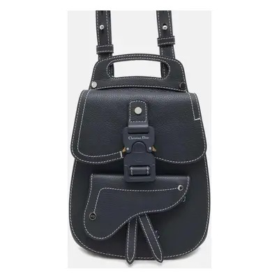 Dior Navy Blue Backpack Saddle Gallop Backpack