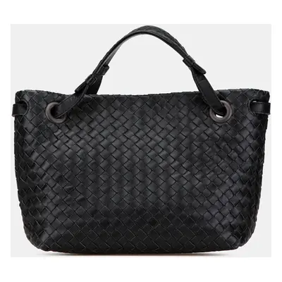 Bottega Veneta Black Small Nappa Intrecciato Bella Tote