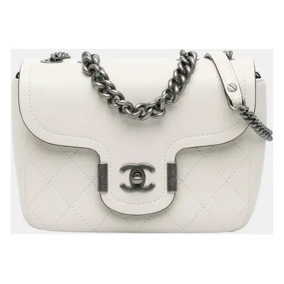 Chanel White Paris-Greece Calfskin Archi Chic Flap