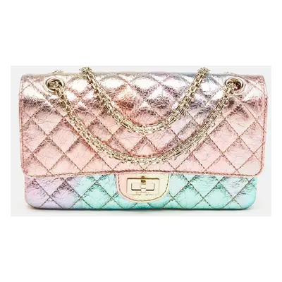 Chanel Rainbow Quilted Leather Reissue 2.55 Classic Flap Bag