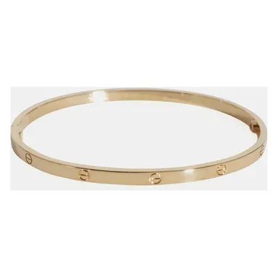 Cartier 18K Yellow Gold Love Bracelet