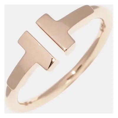 Tiffany & Co. 18k Rose Gold T Wire Ring EU