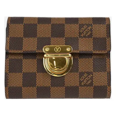 Louis Vuitton Brown Damier Canvas Wallet