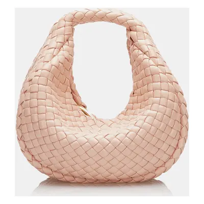 Bottega Veneta Pink Mini Nappa Intrecciato Padded Jodie