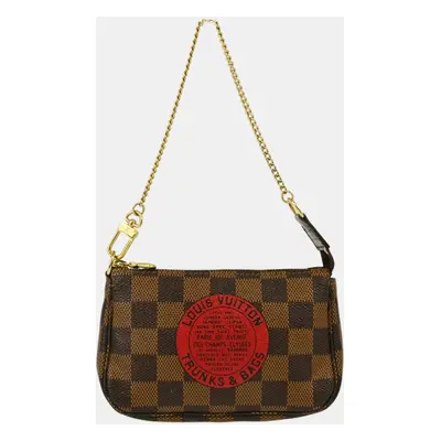 Louis Vuitton Damier T&B Mini Pochette Accessoires Handbag