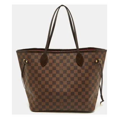 Louis Vuitton Damier Ebene Canvas Neverfull MM Bag