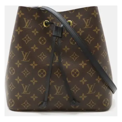 Louis Vuitton Black Canvas Monogram NeoNoe Shoulder Bag