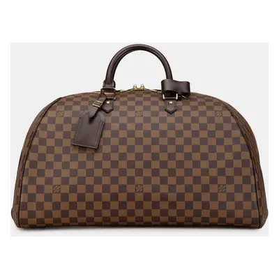 Louis Vuitton Brown Damier Ebene Ribera GM