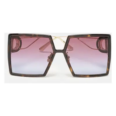 Dior Black Gradient Montaigne SU Oversized Sunglasses