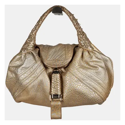 Fendi Gold Spy Bag