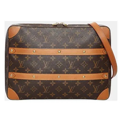 Louis Vuitton Brown Monogram Soft Trunk Messenger