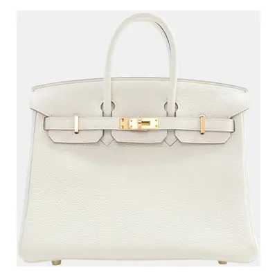 Hermes Mushroom Togo Leather Birkin Bag