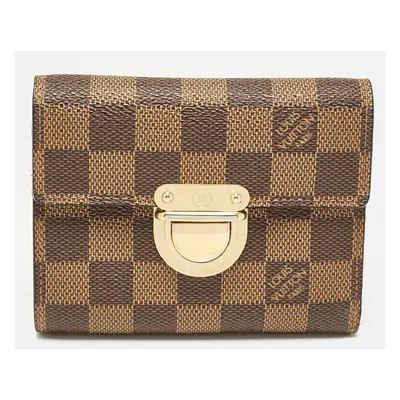 Louis Vuitton Damier Ebene Canvas Koala Wallet