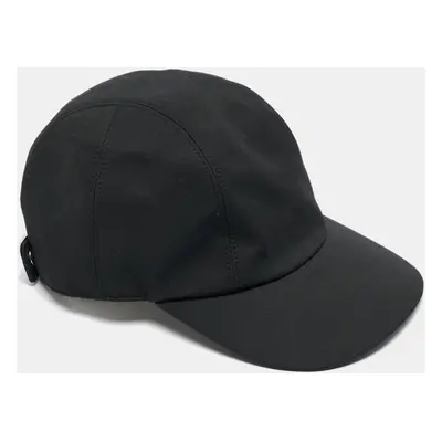 Hermès Black Cotton Blend Miles Robot Cap Size