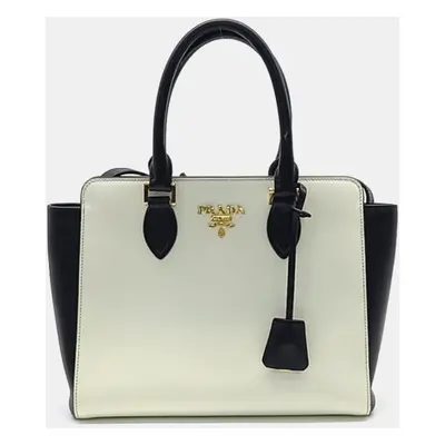 Prada Saffiano Soft Tote And Shoulder Bag