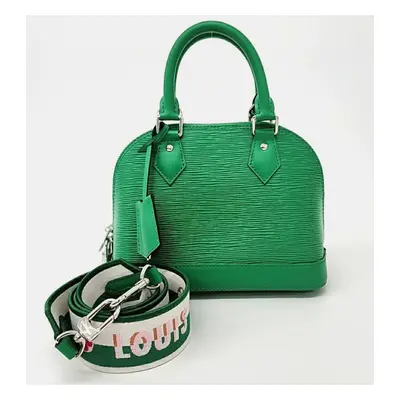 Louis Vuitton Green Epi Leather Epi Alma BB bag