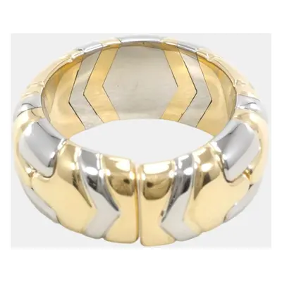 Bvlgari 18K Yellow, White Gold Alveare Ring