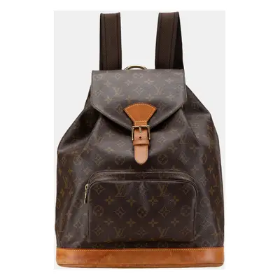 Louis Vuitton Brown Monogram Montsouris GM