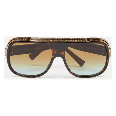 Louis Vuitton Tortoise Brown Gradient Z2517U 1.0 Millionaires Square Sunglasses