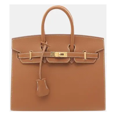 Hermes Birkin Handbag Brown