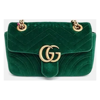 Gucci Velvet Matrace Mini Shoulder Bag