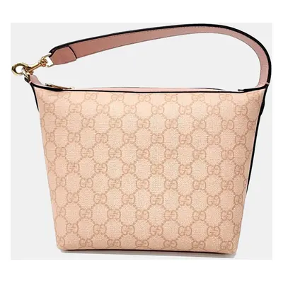 Gucci Pink Pvc Ophidia Super Mini Shoulder Bag