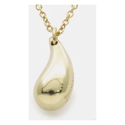 Tiffany & Co. 18K Yellow Gold Teardrop Necklace