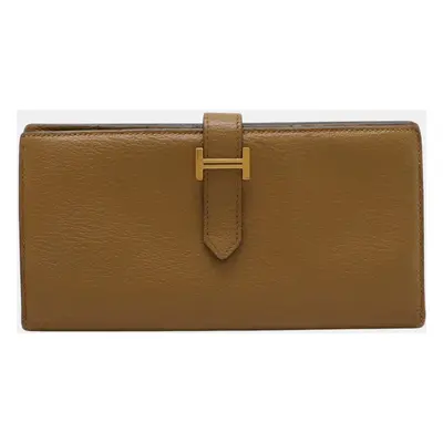 Hermes Chevre Bearn Souffle Long Wallet