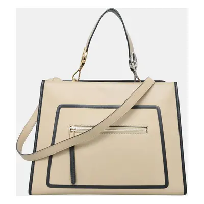 Fendi Light Brown, Black Runaway Tote Bag