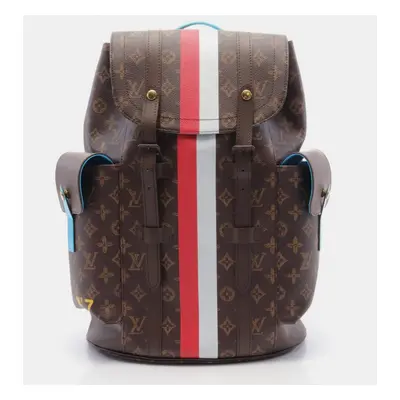 Louis Vuitton Brown Multicolor Christopher PM Backpack