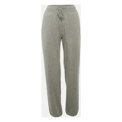 Loro Piana Grey Cashmere Knit joggers