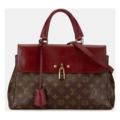 Louis Vuitton Brown Red Monogram Canvas Venus Shoulder Bag