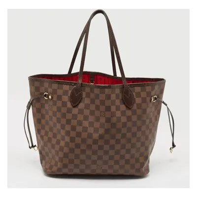 Louis Vuitton Damier Ebene Canvas Neverfull MM Bag