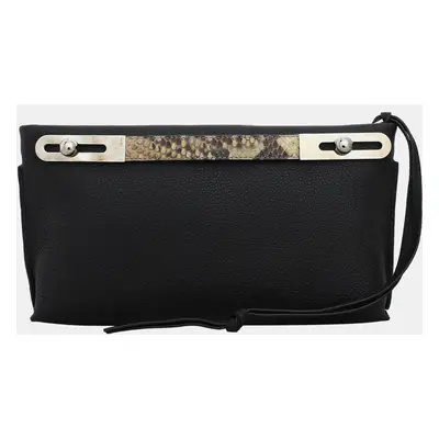 Loewe Snakeskin Handle Small Missy Bag