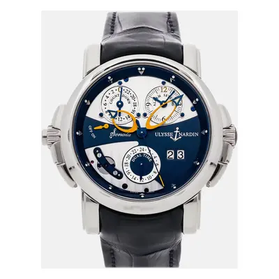 Pre-Owned Ulysse Nardin Classico Sonata Cathedral Dual Time mm