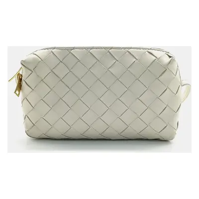 Bottega Veneta Cream Leather Crossbody bag